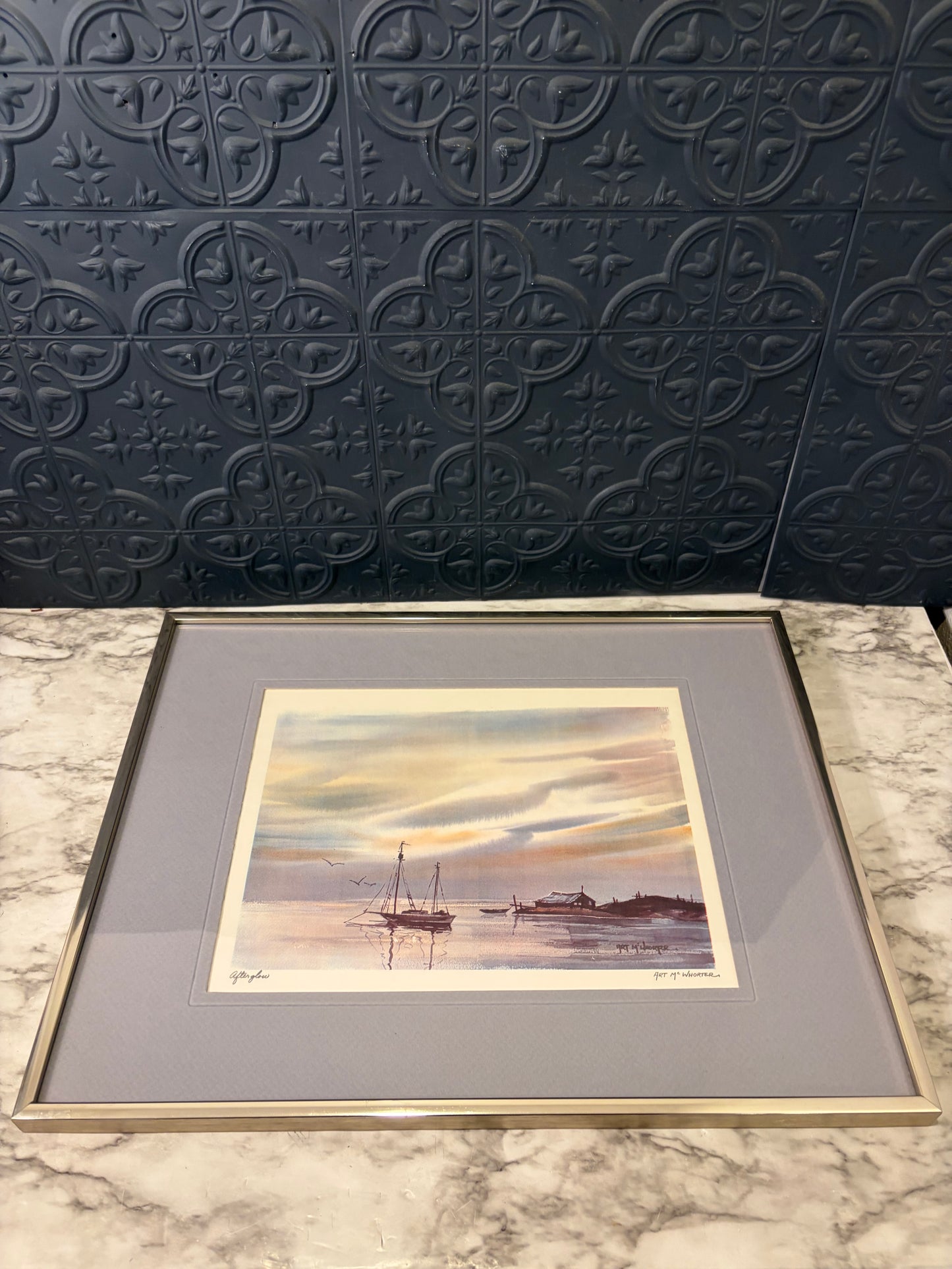 Framed Print of "Afterglow” by Arthur McWhorter