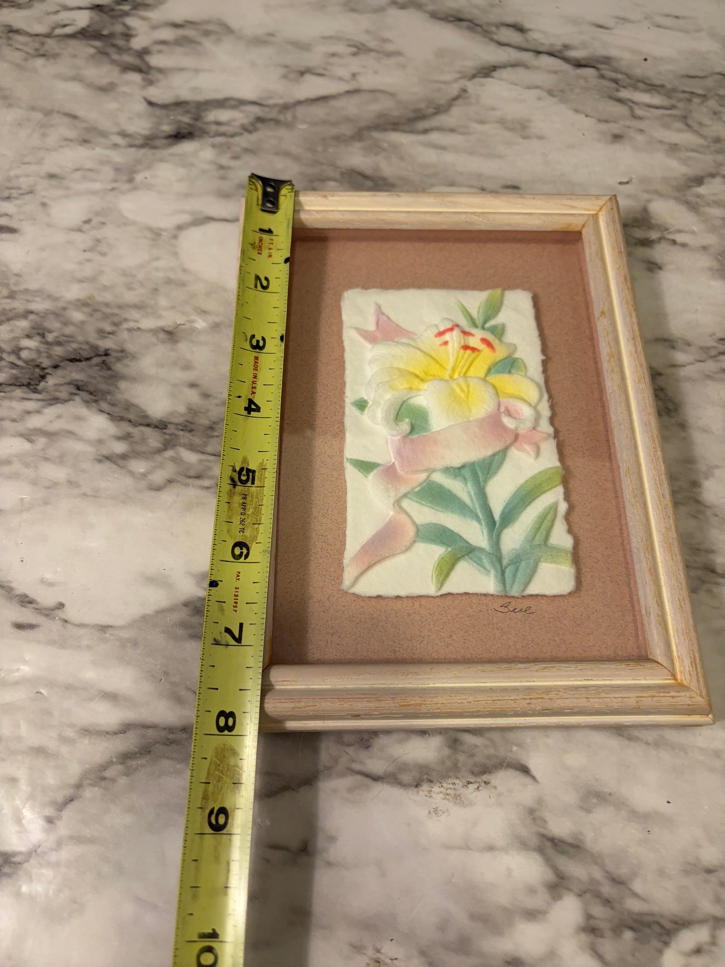 Hand Cast Paper Lily