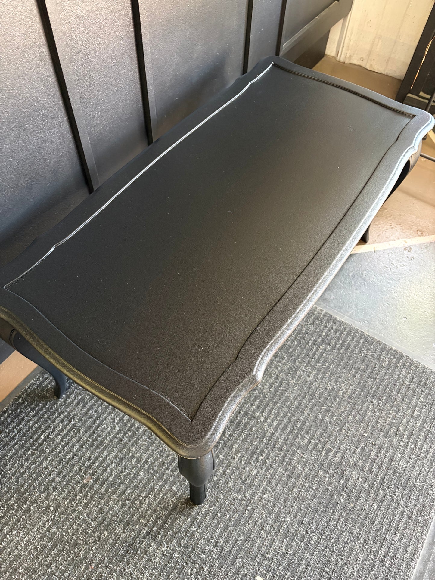 Painted Black Coffee Table