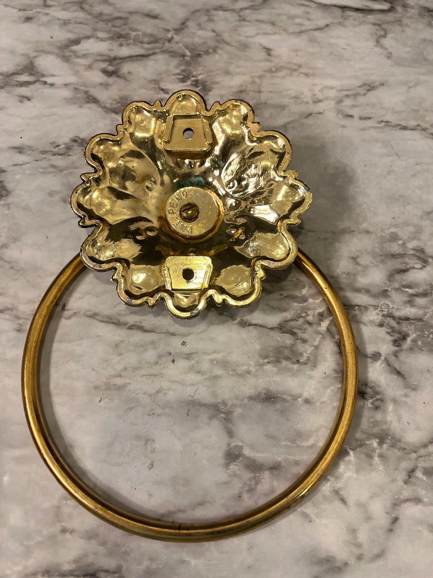 Brass Towel Ring