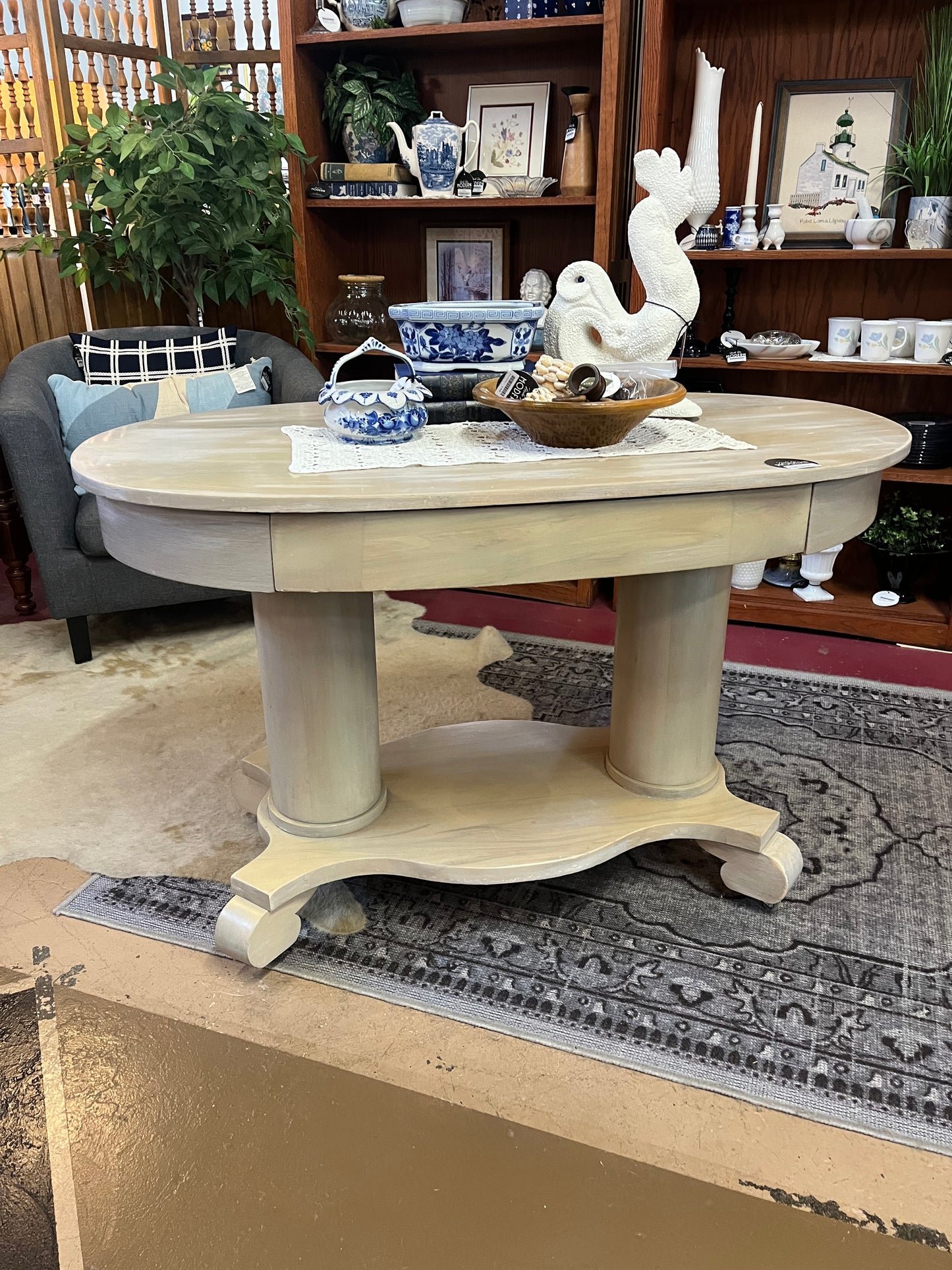 Shabby Chic Library Table