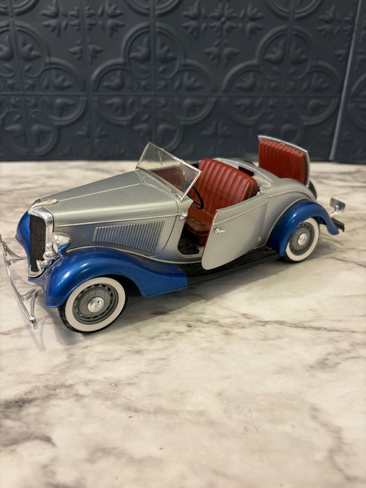 1934 Ford Blue and Silver Roadster