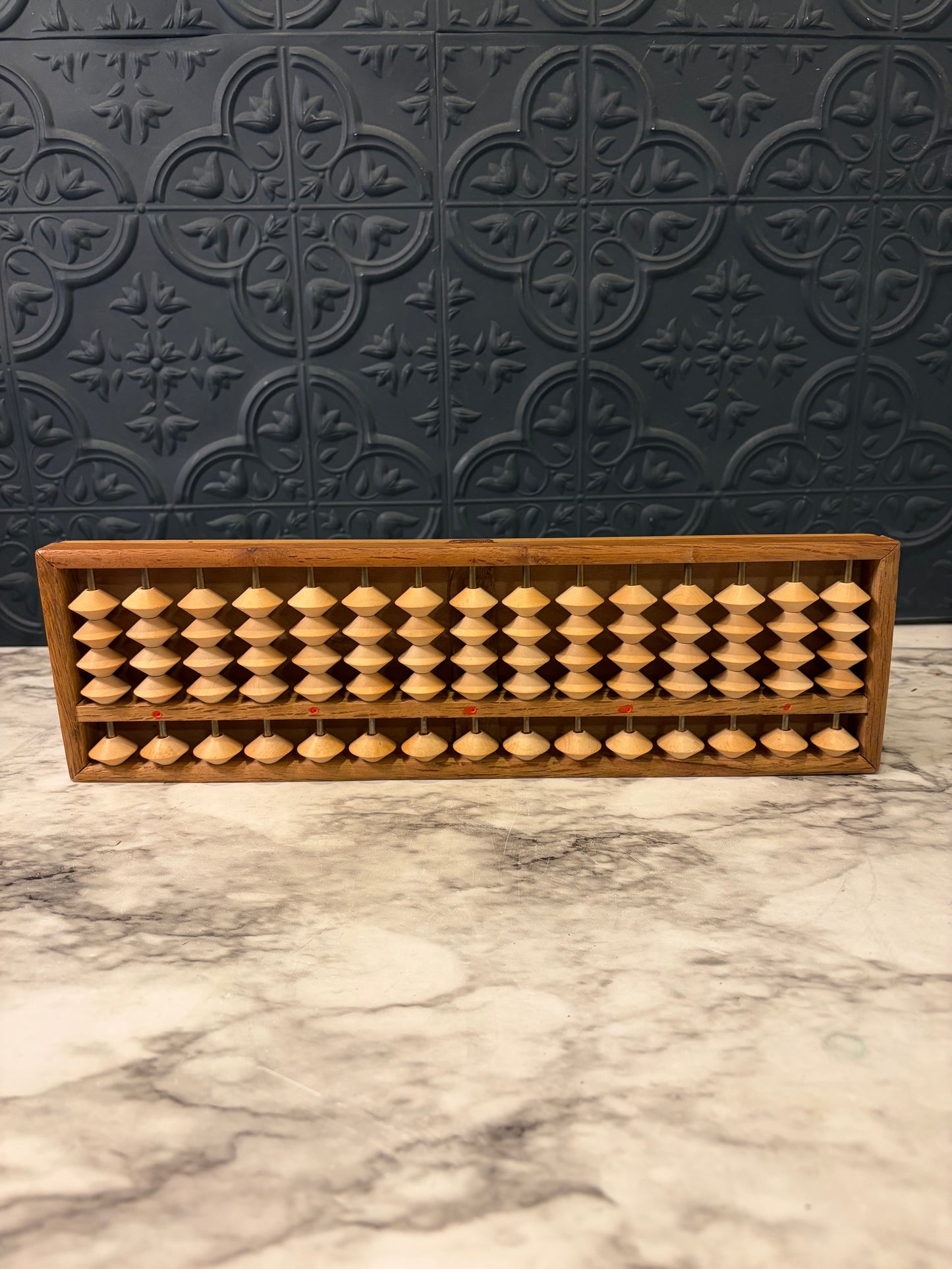 Wood Abacus 13" L