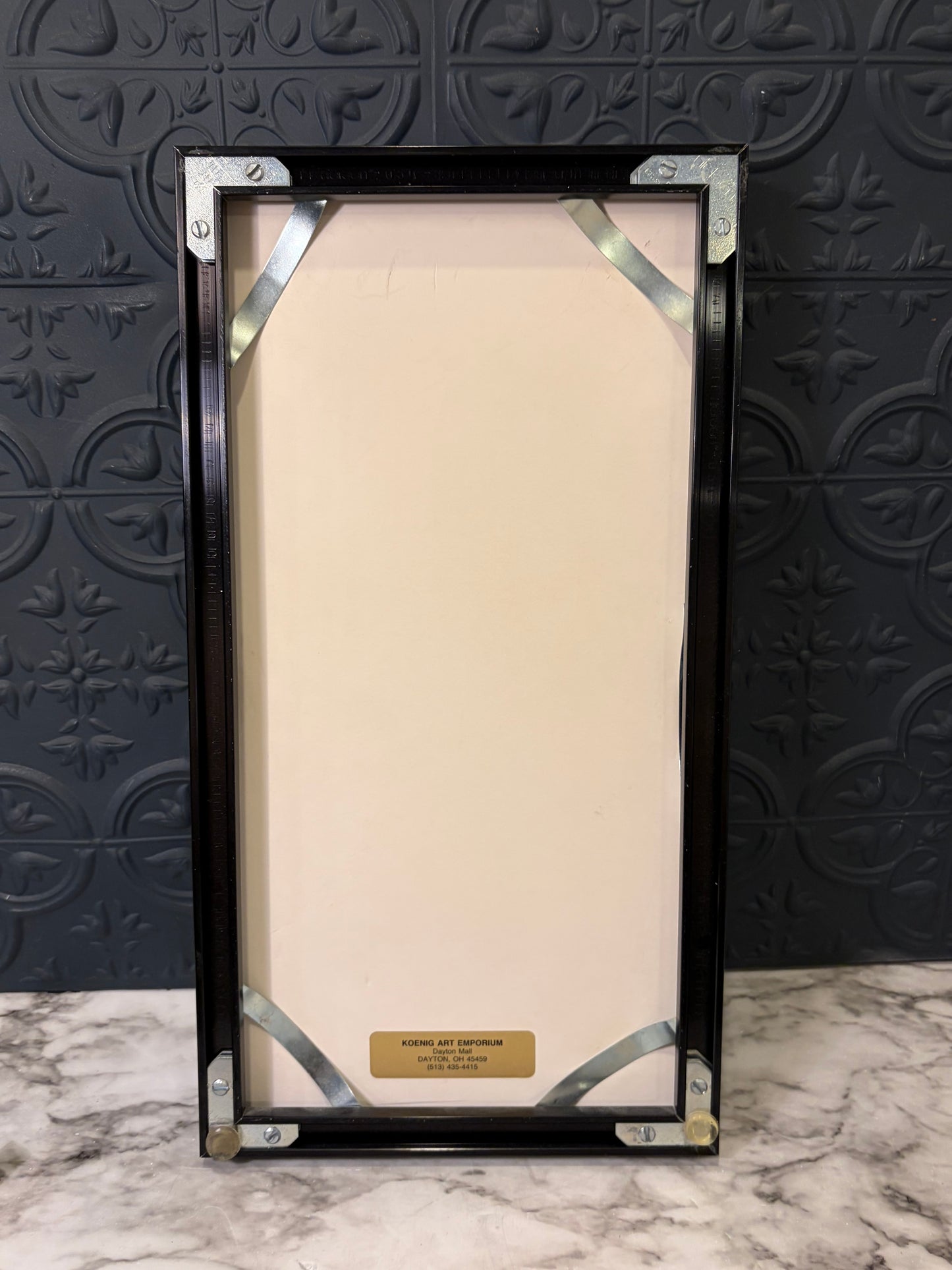 Black Framed Horned Owl