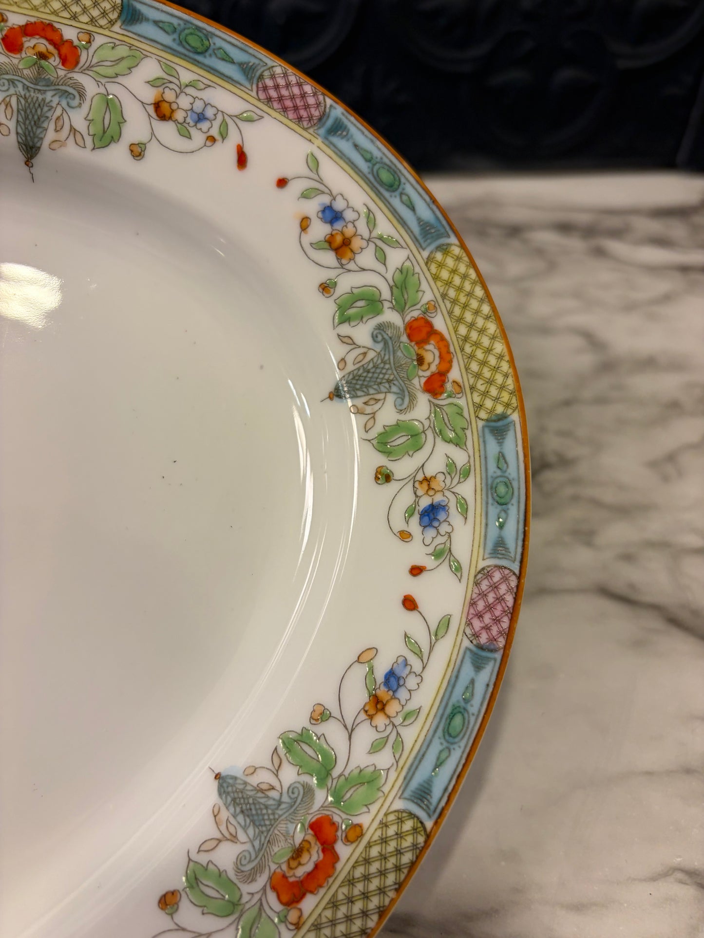 Noritake Oval Florian Bassett Platter