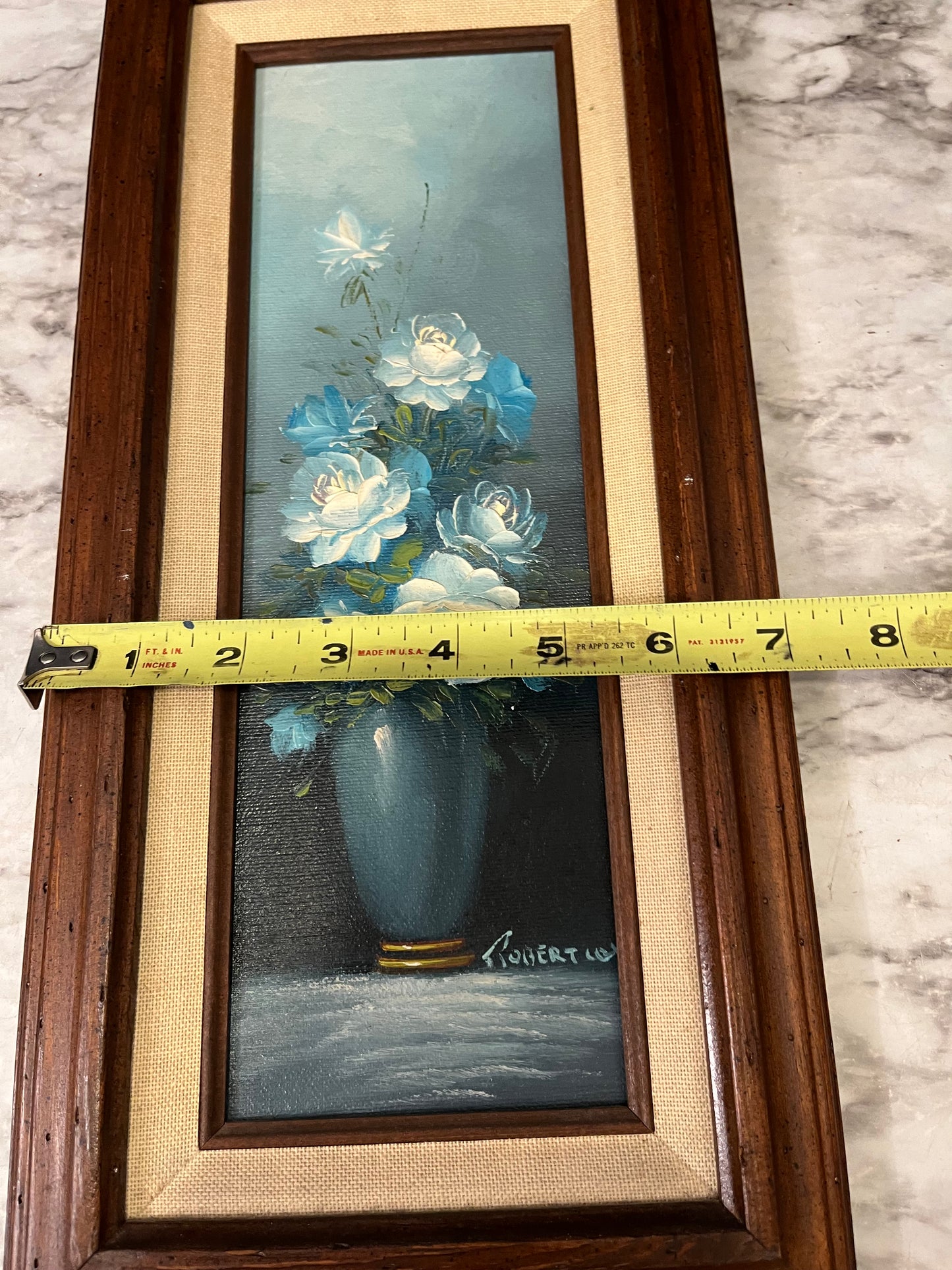 Blue Floral Still  by Robert Cox Original