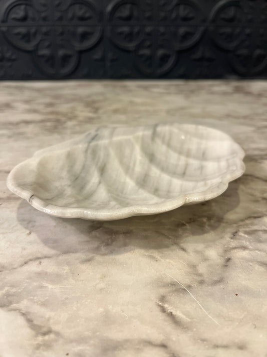 Marble Sea Shell Soap Dish