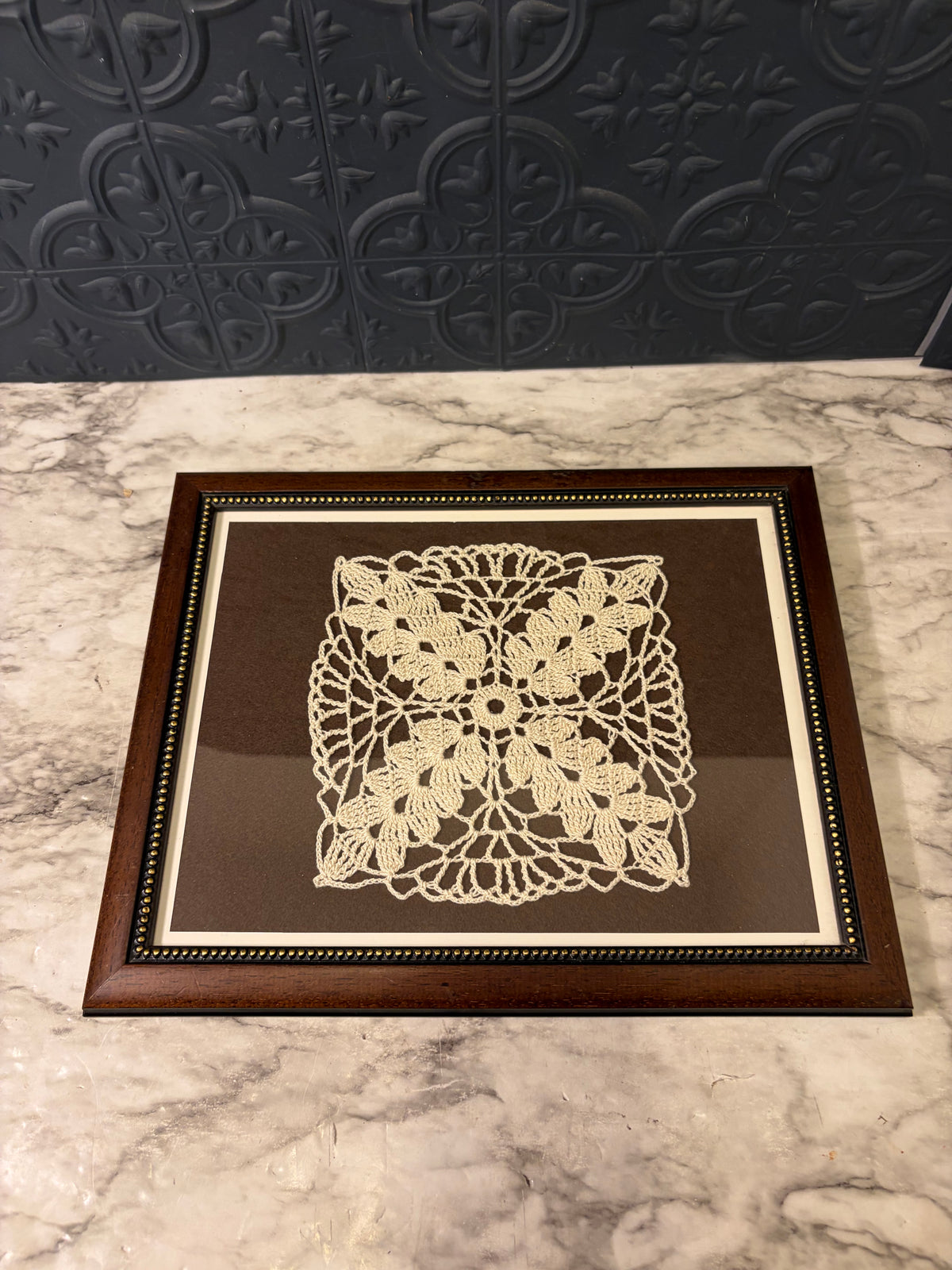 Rectangle Framed Doiley