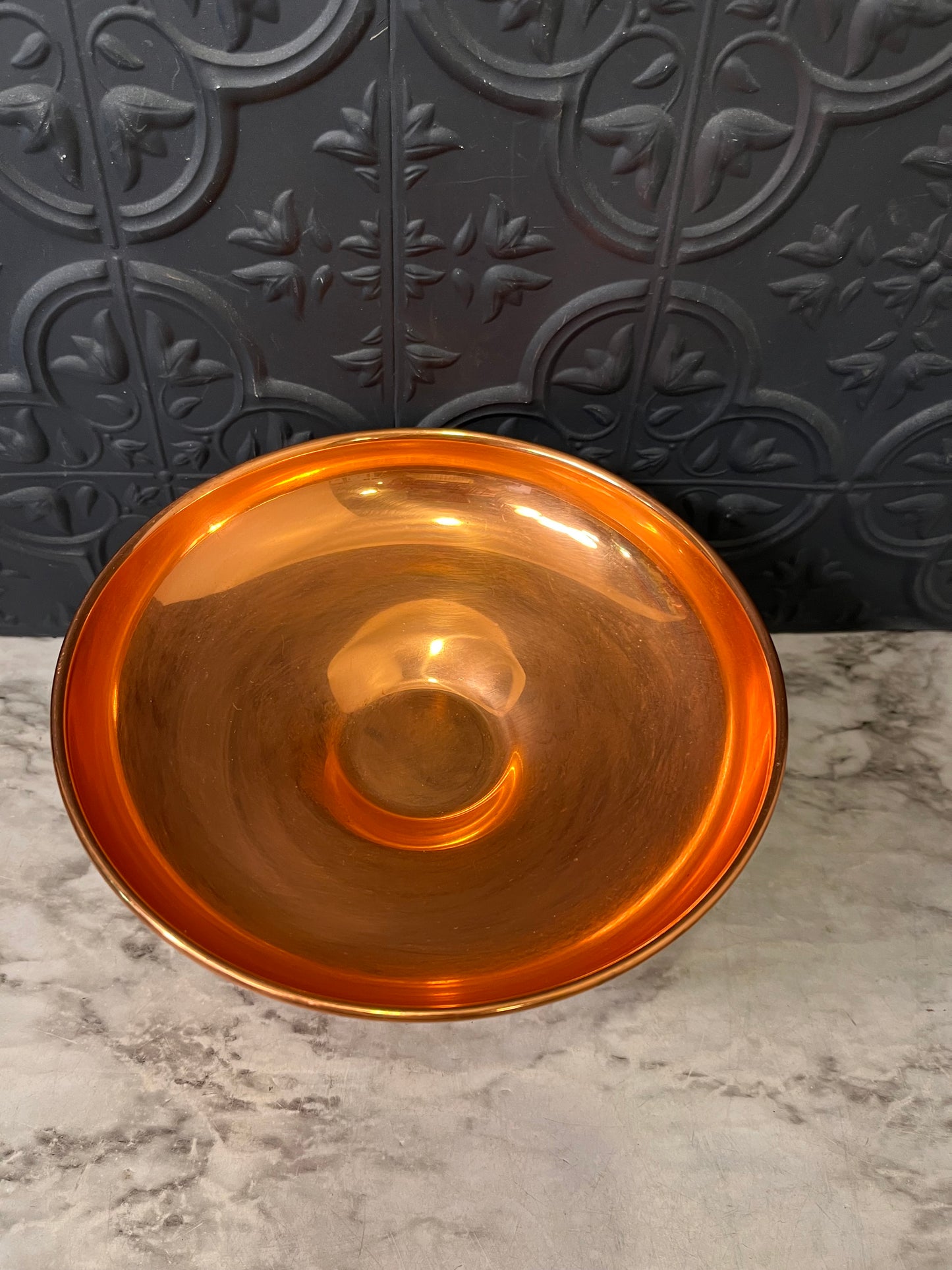 Coppercraft Pedestal Bowl Compote