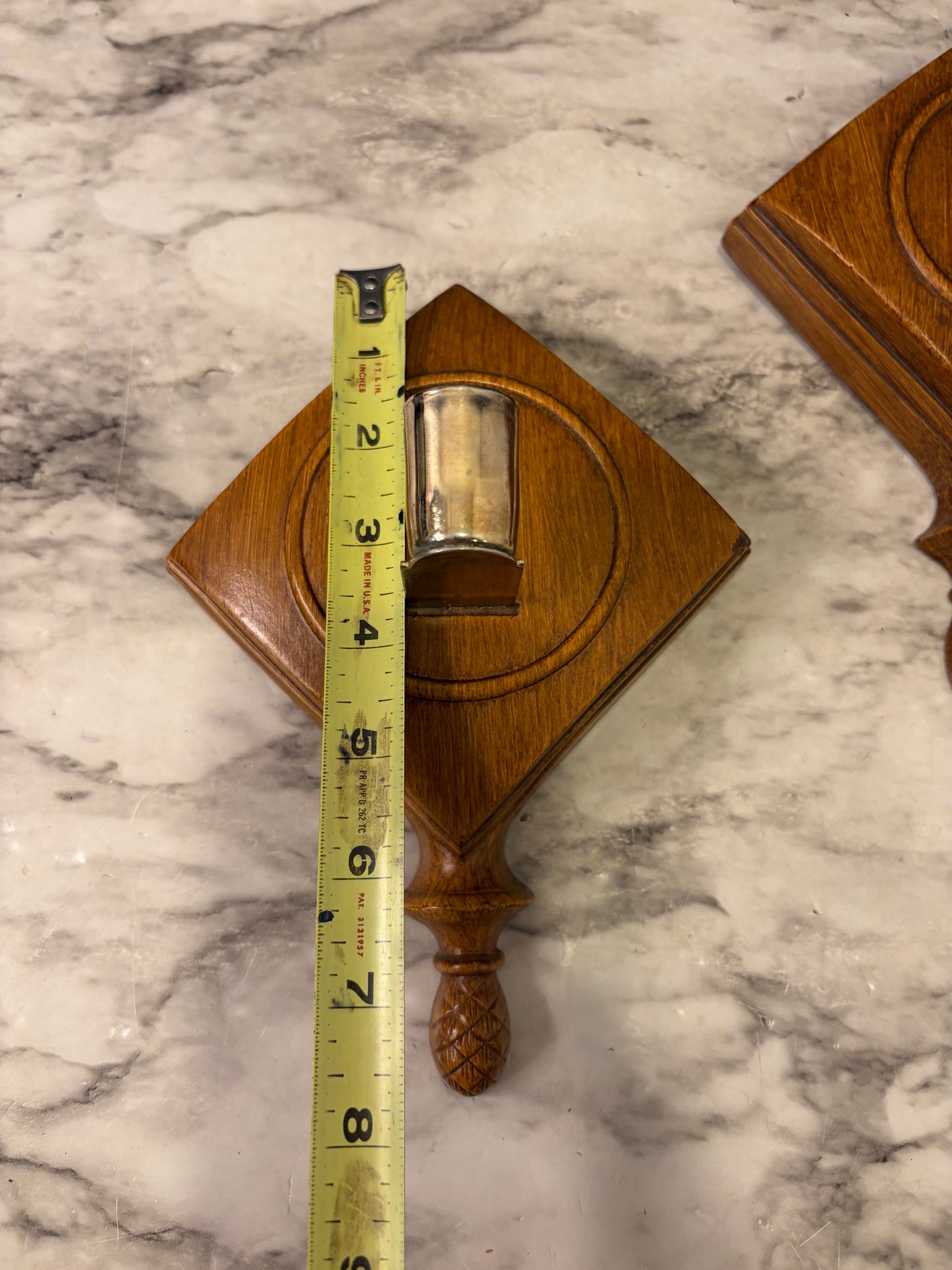 Welby Heavy Resin Candle Sconce Set of 2