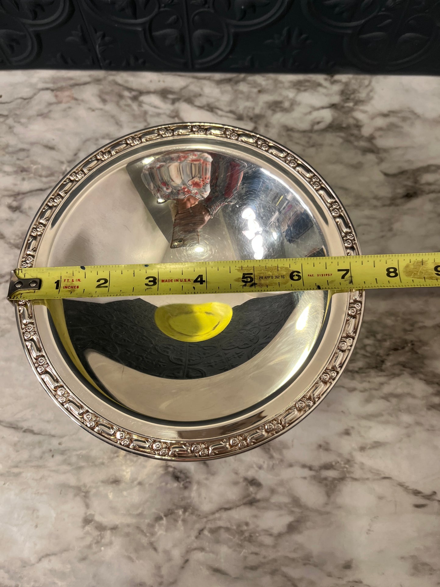 Silver plate Pedestal Bowl  by Oneida