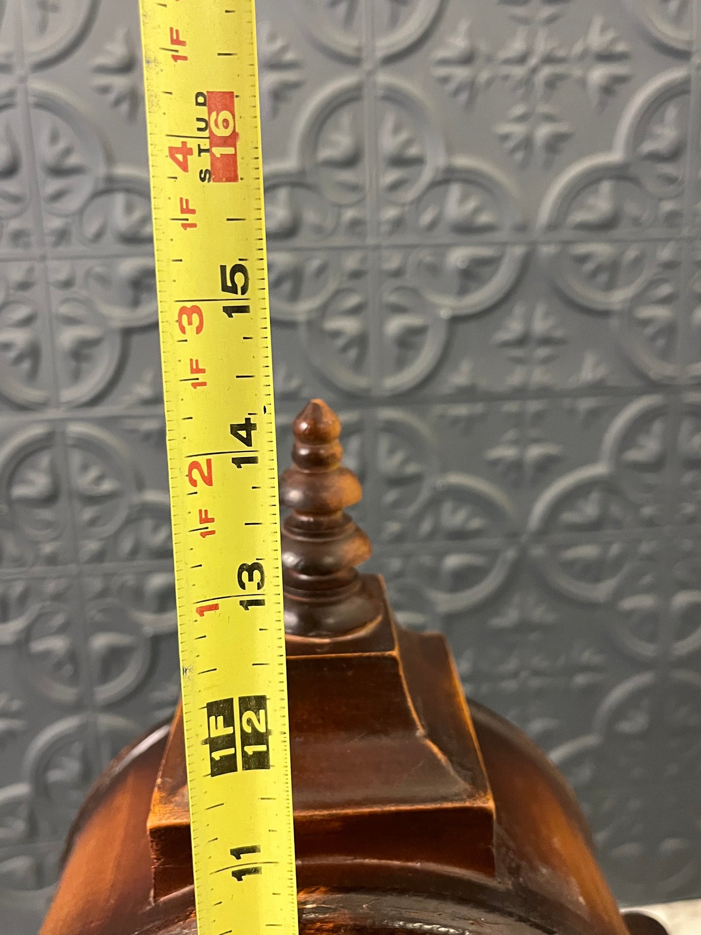 Wooden Mantel Clock Reproduction