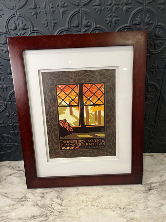 Laura Wilder American Bungalow Four Seasons Leaves
