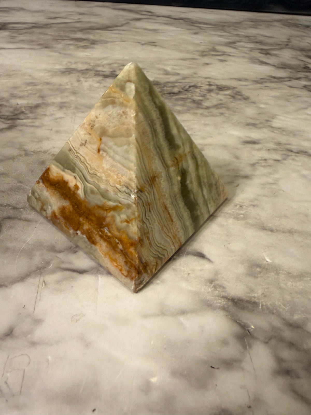 2.5" Onyx Stone Pyramid
