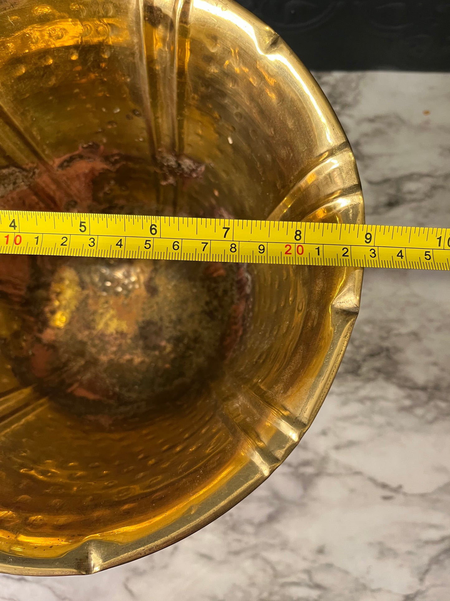 Brass Pot with Feet