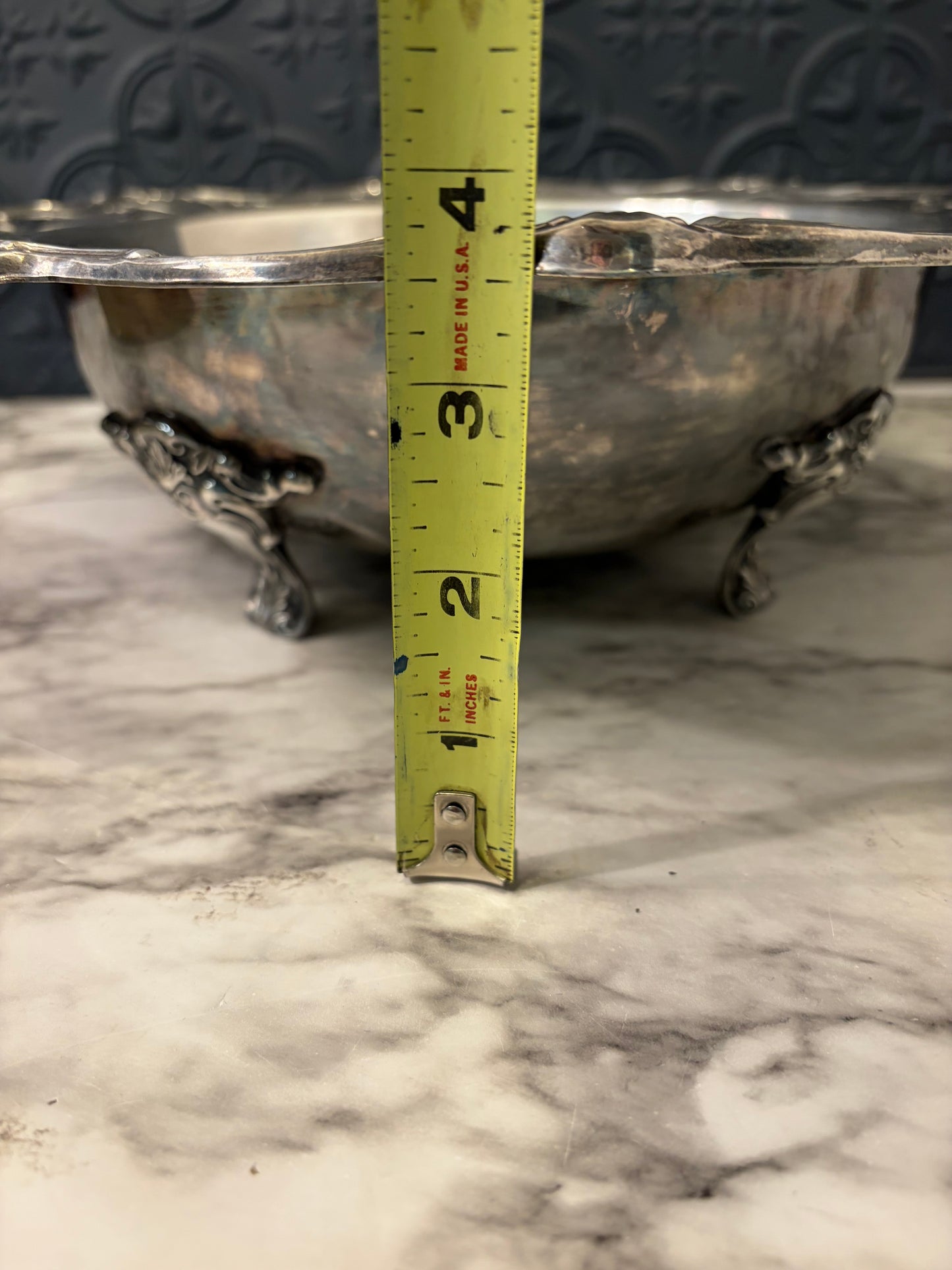 Gorham Silverplate Footed Bowl