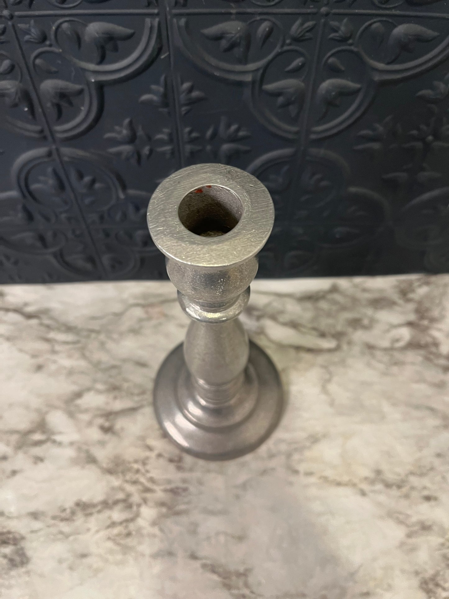 Sexton Pewter Candle Holder