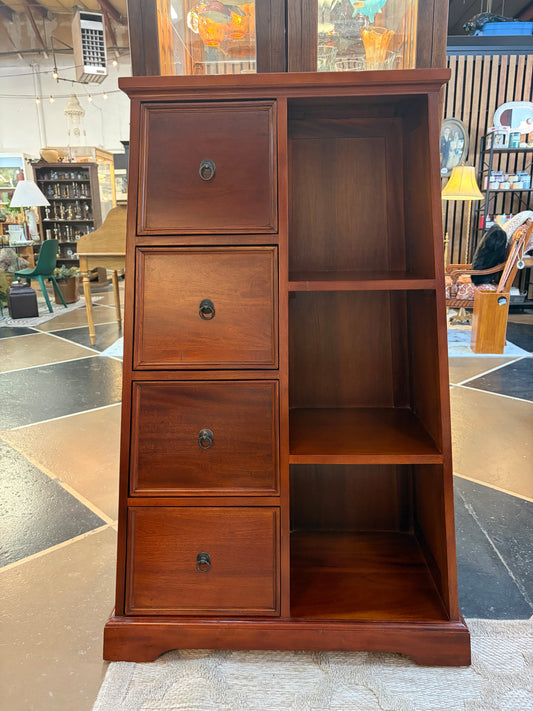 Pyramid Shelf and Drawers