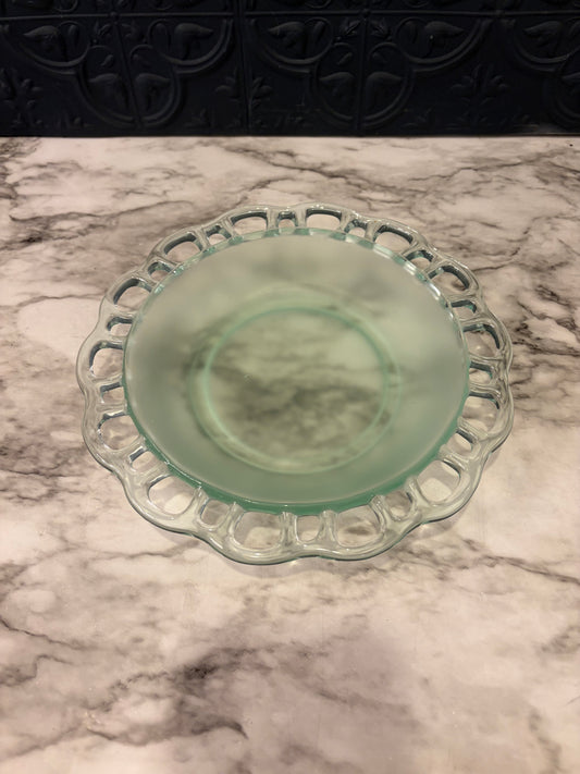 Pale Green Satin Lancaster bowl