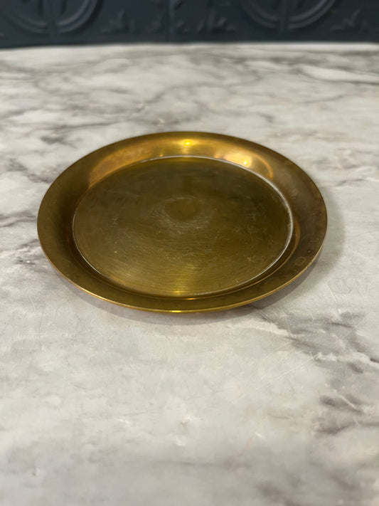 Small  3.75 brass Tray