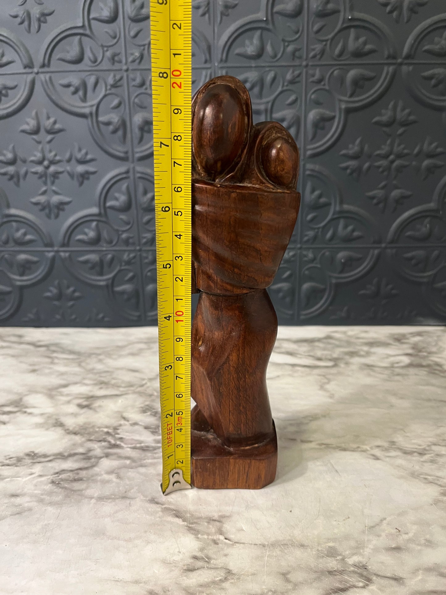 Carved Mother and Child