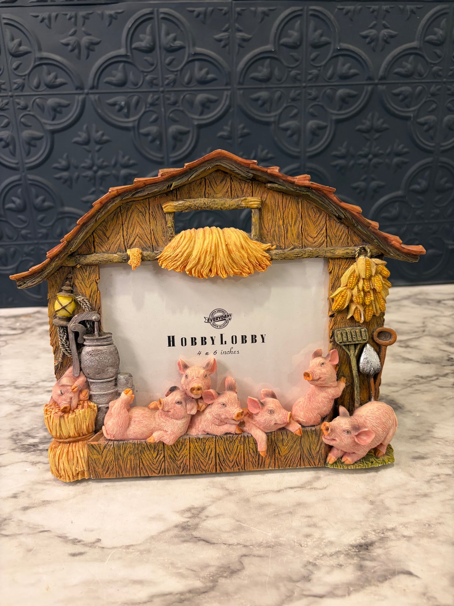Hobby Lobby 3D Pig Frame