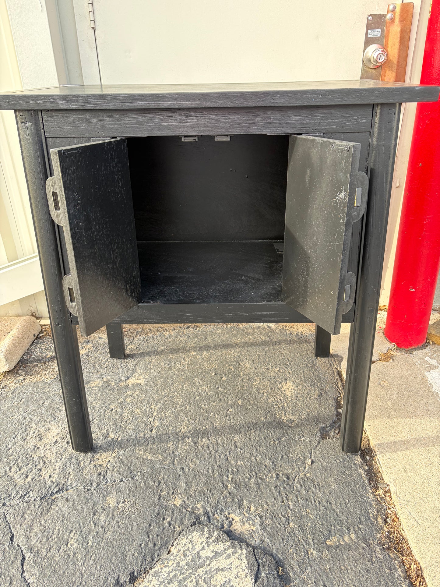 Black Asian inspired Cabinet