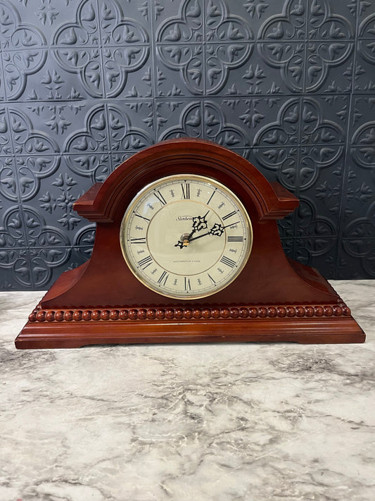 Sunbeam Wood Mantle Clock