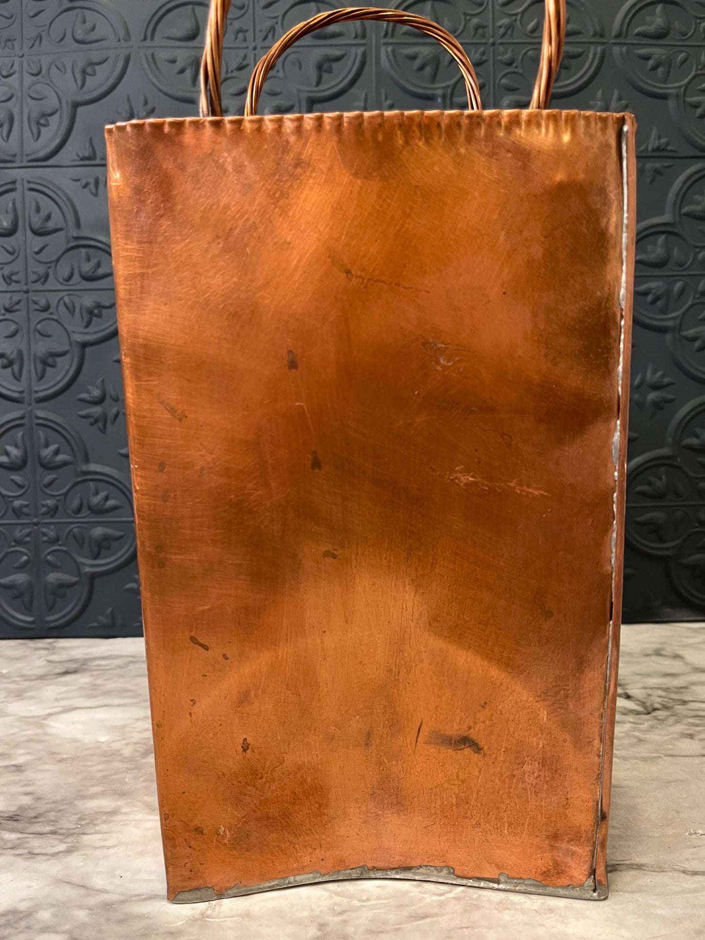 Copper Bag with Handles