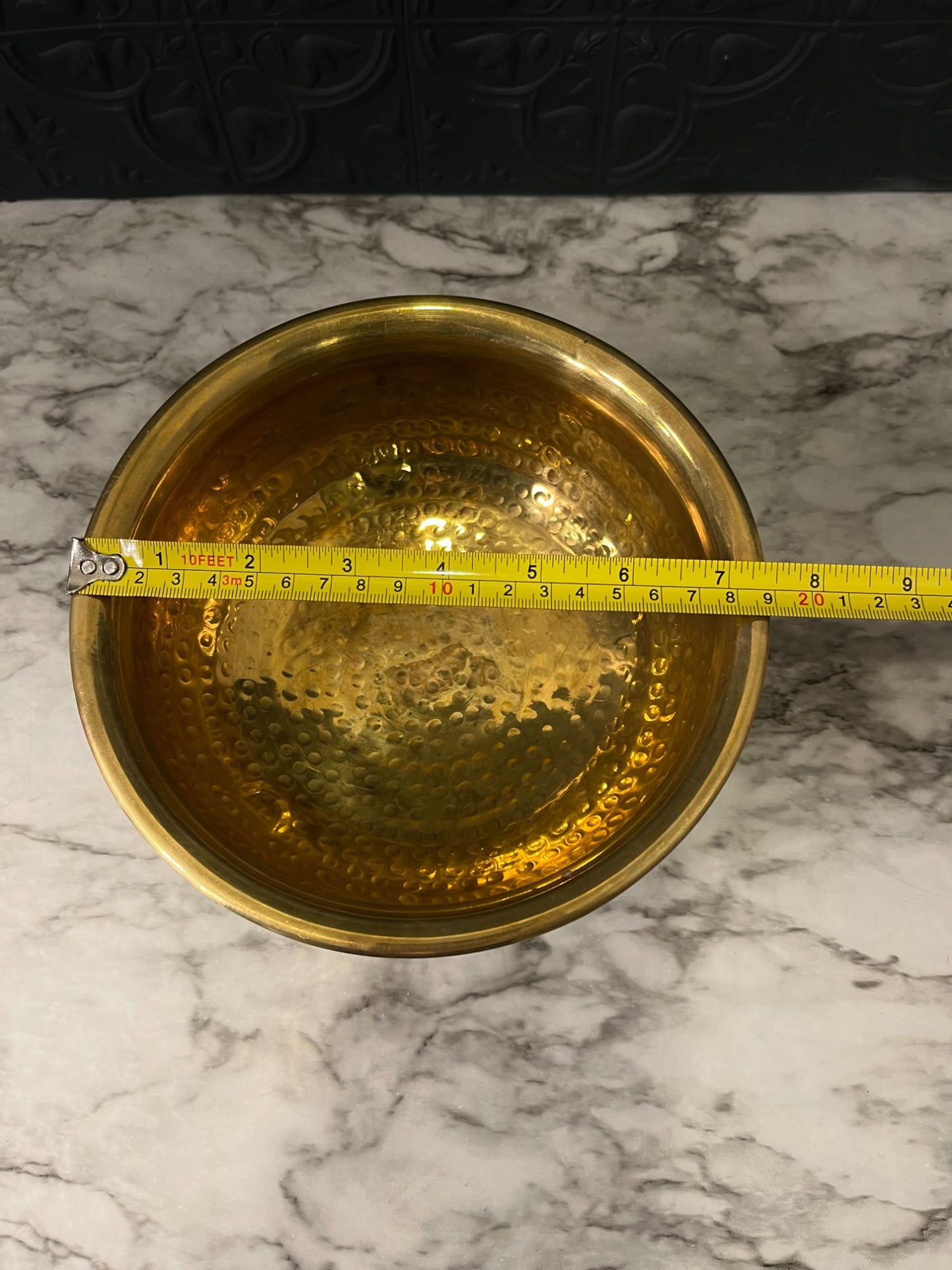 Brass Bowl With Feet