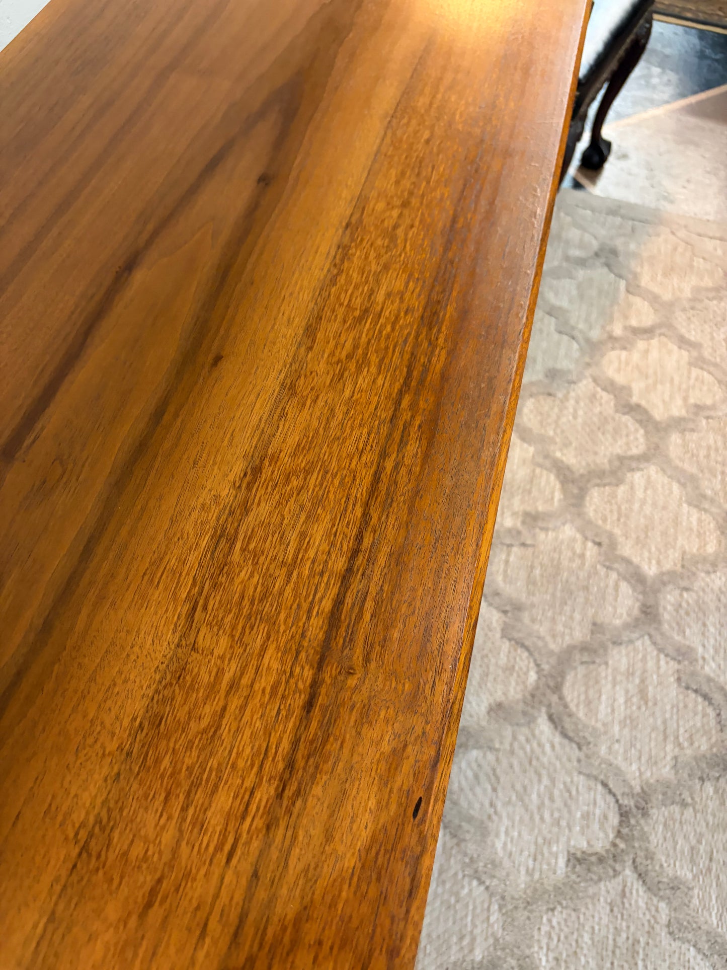 Mid Century Walnut Cabinet  Dimensions by West Michigan Furniture Co