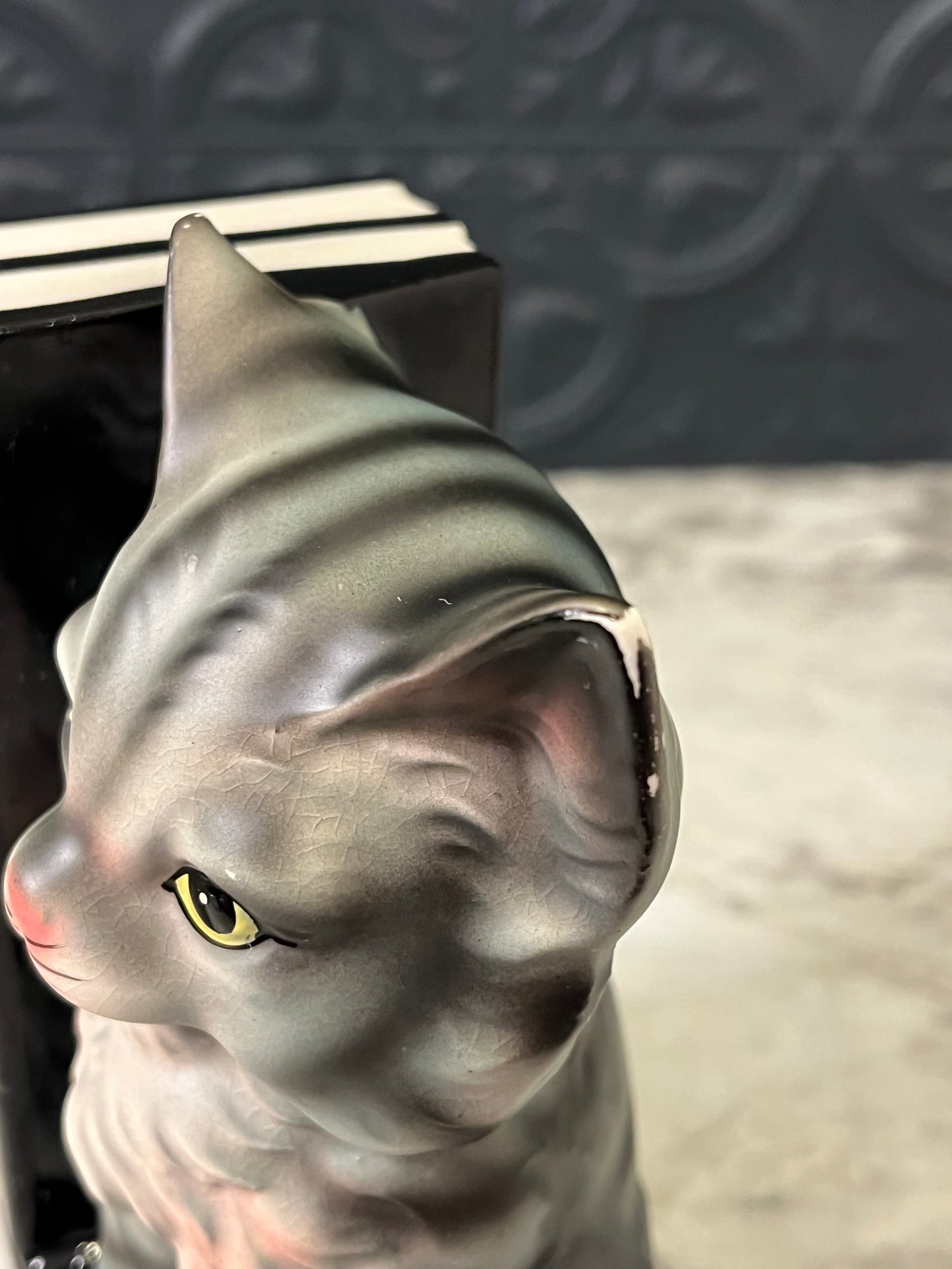 Tabby Cat Book end only 1
