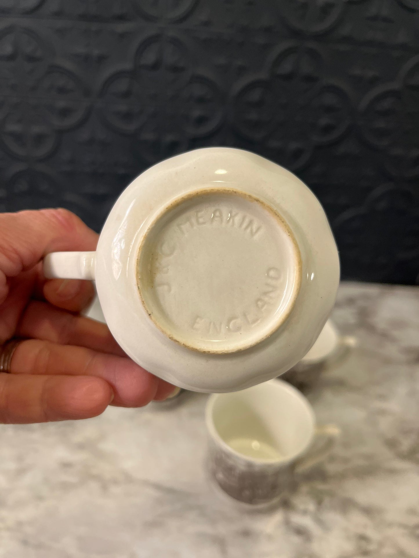 J&C Meakin Bone China Mug set of 4