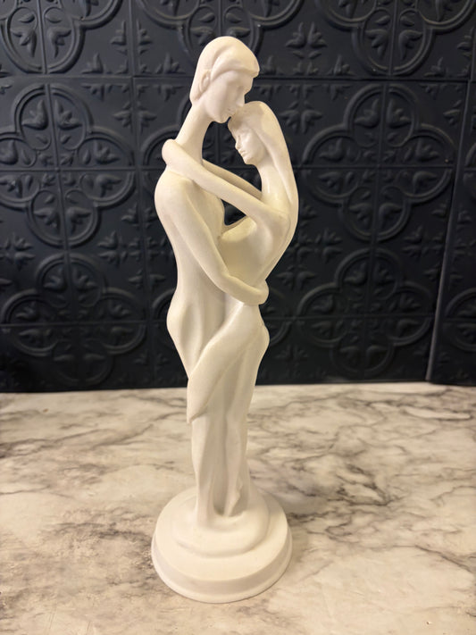 Man and Woman Statue 11.5" Tall