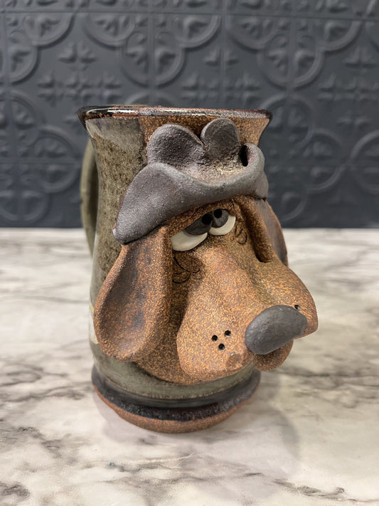 Mahon stoneware dog mug