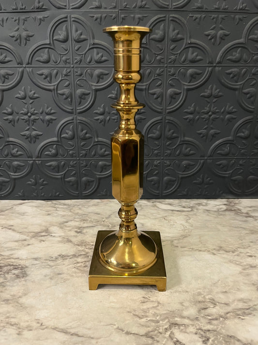 10.25 Solid Brass Candle Holder