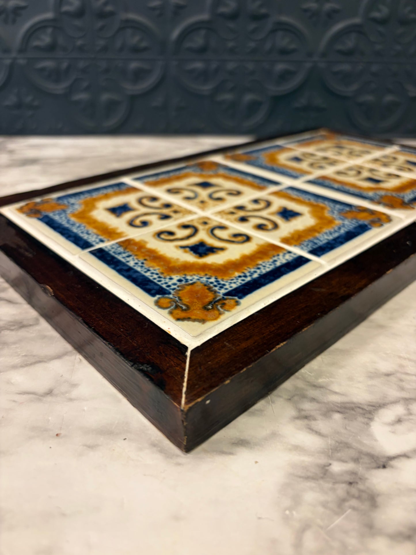 14" Tile Trivet Tray