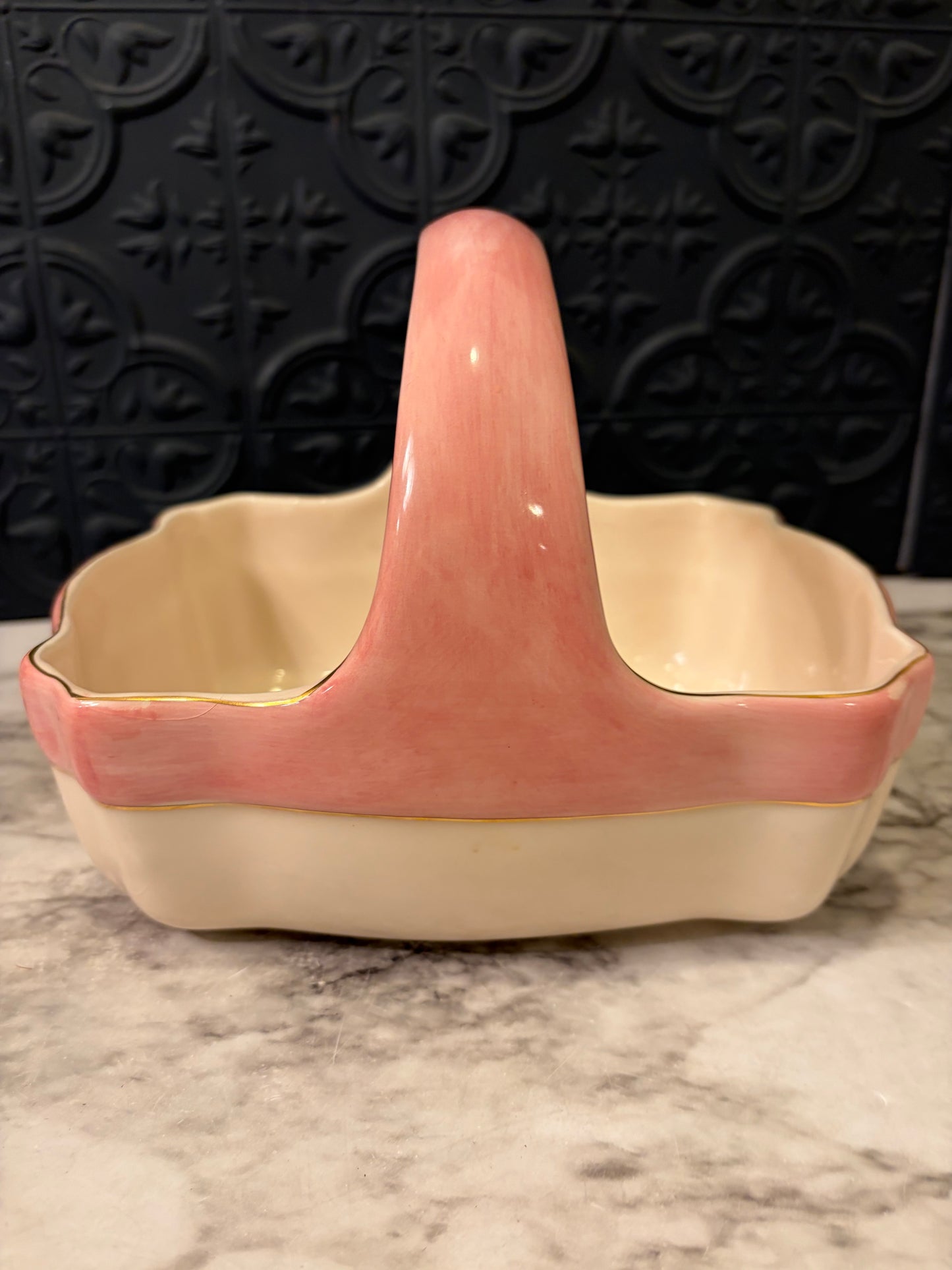 Pink and Cream Teleflora Basket