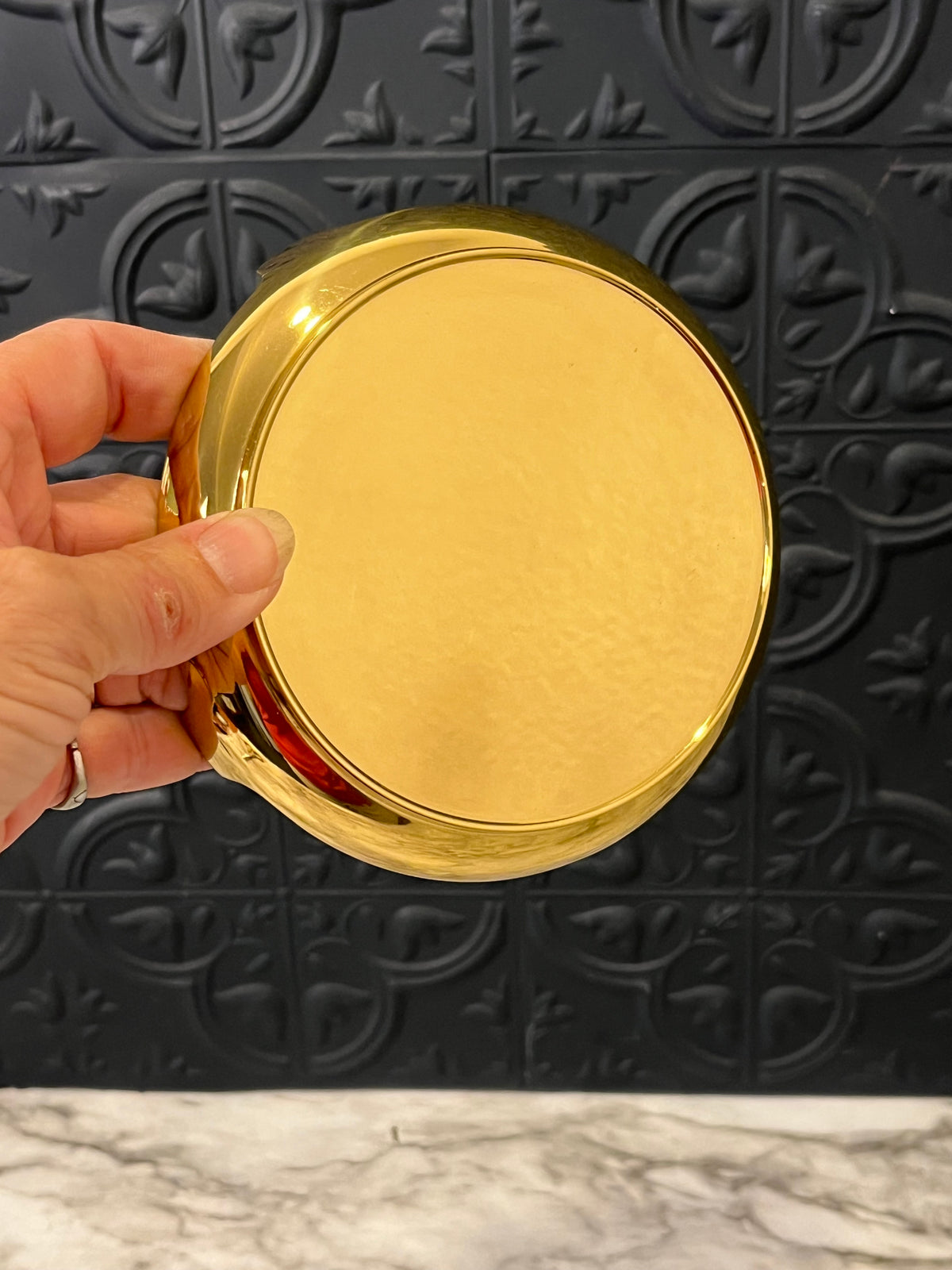 Brass Riser 5 In Small Brass Riser – Make Me Modern Decor