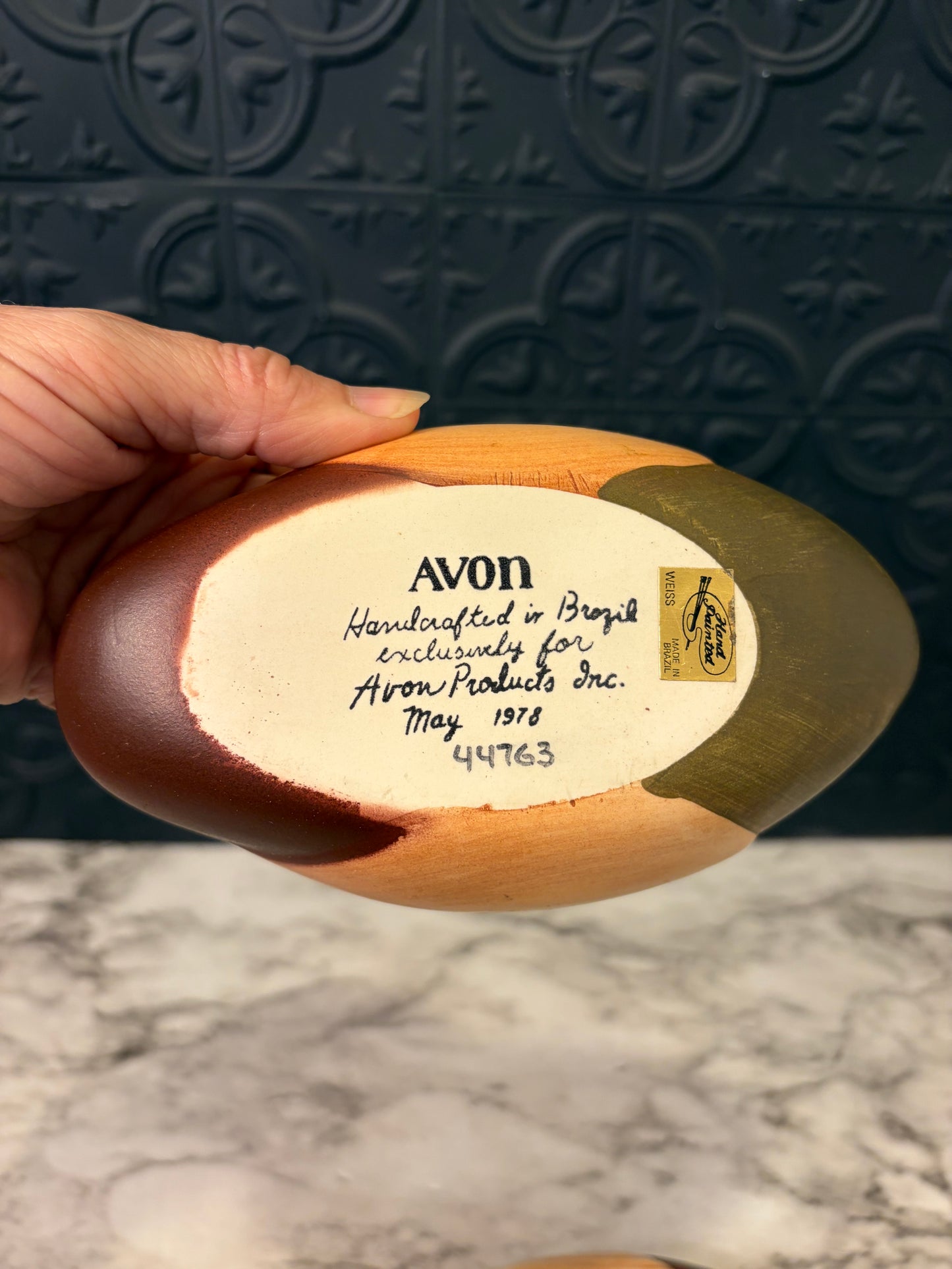 Avon Duck Trinket Dish