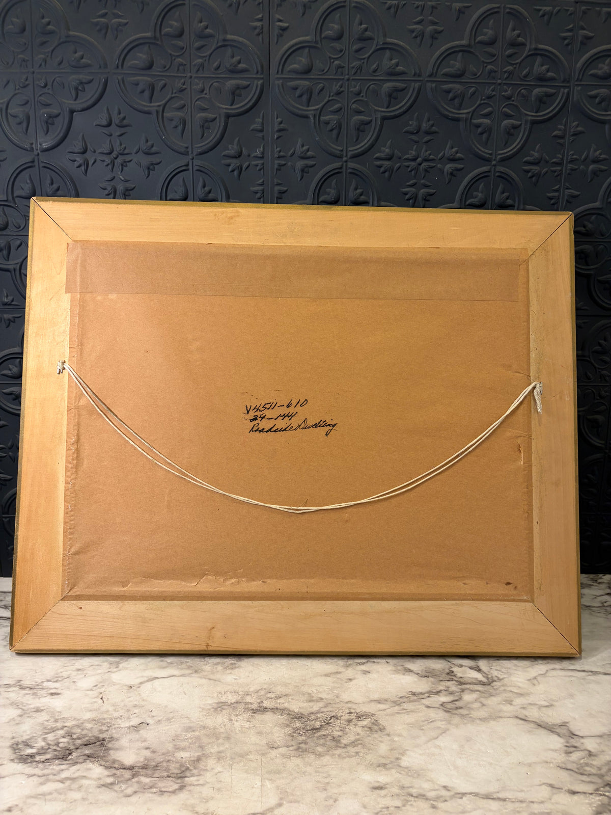 Robert Spencer Roadside Dwelling Print Framed