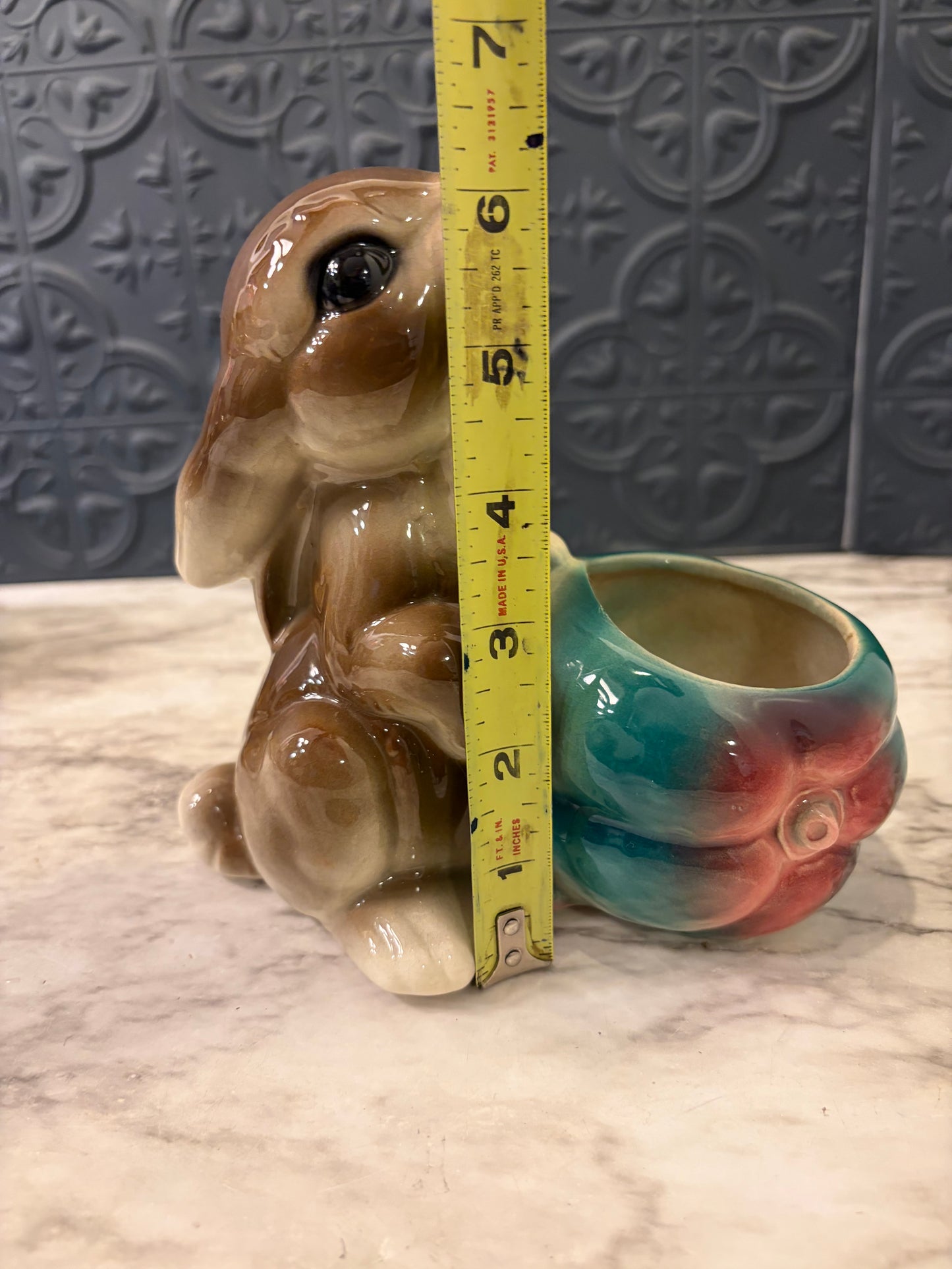 Royal Copely Bunny Planter