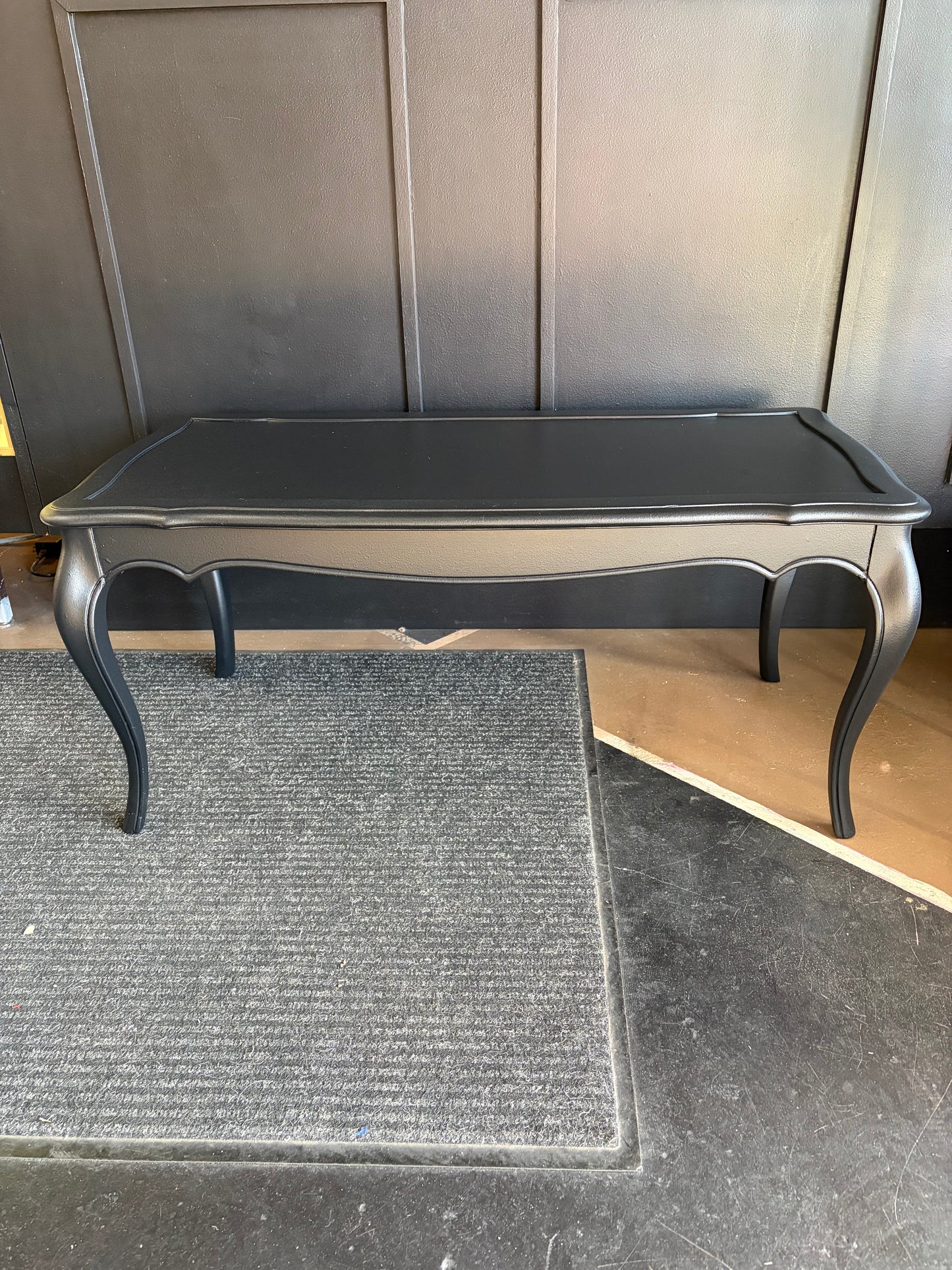 Painted Black Coffee Table