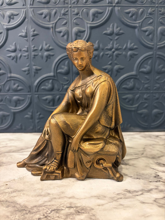 Grecian Goddess Clock Topper