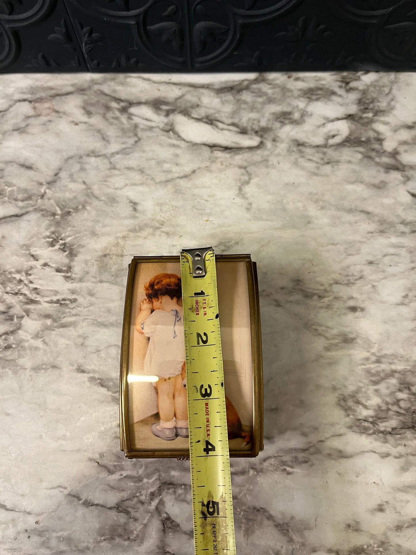 Vintage Bessie Pease Guffmann Music/trinket box