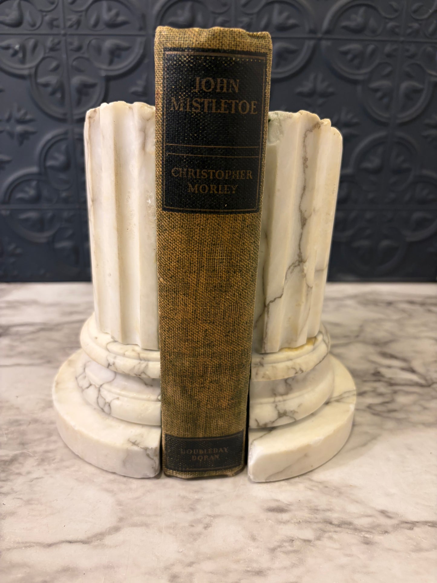 Marble Stone Stone Pillar Bookends