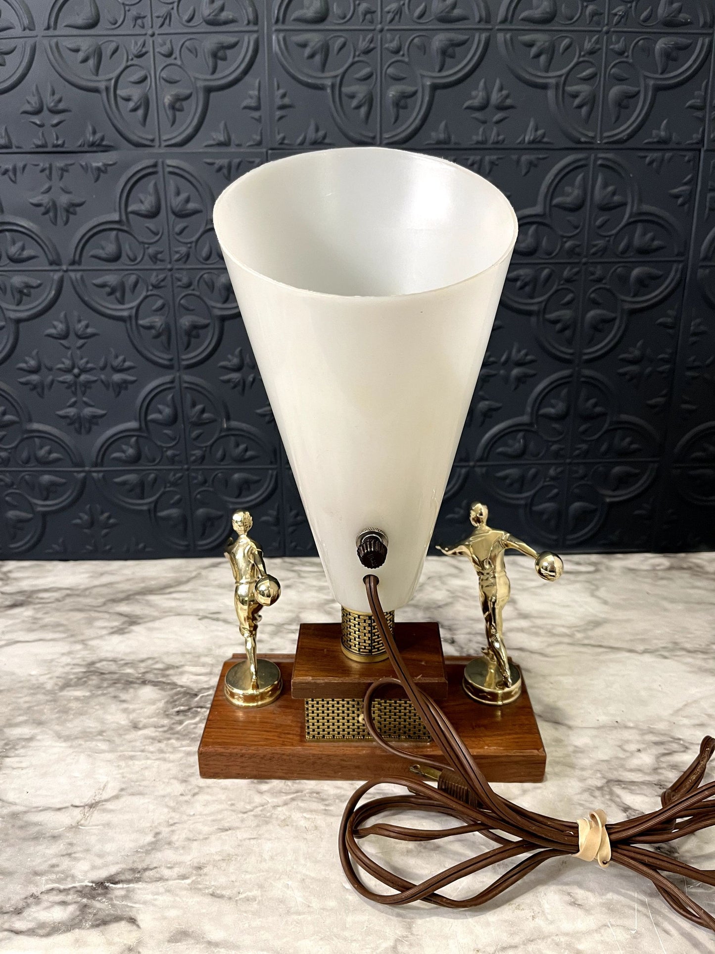 Vintage Bowling Lamp