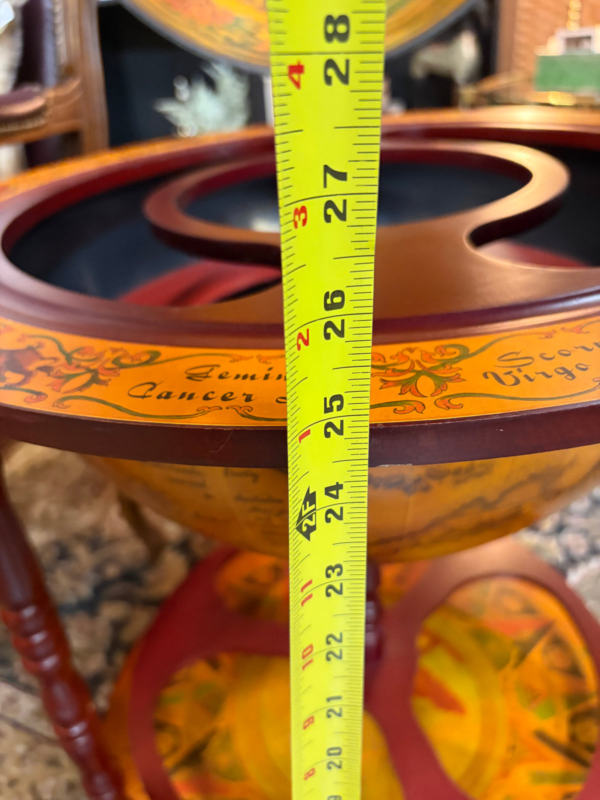 Globe Bar on Casters