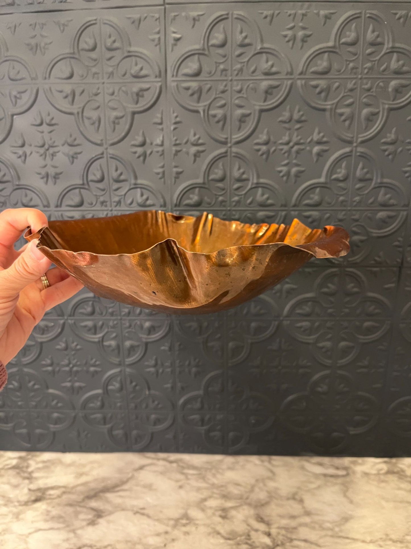 Drumgold Copper 1930's Bowl