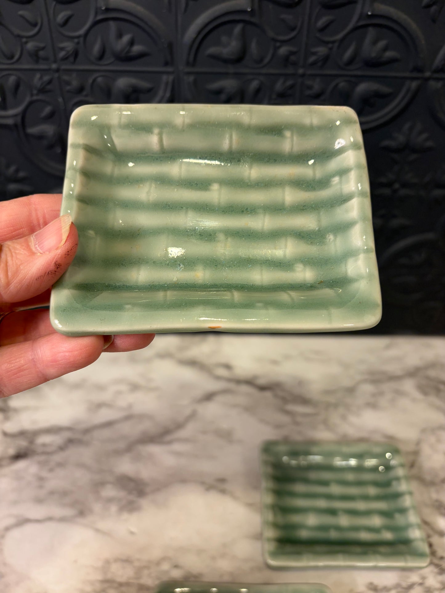 Set of 3 Green Sushi Dishes